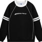 Men's Round Neck Raglan Sleeve Sweatshirt - Farnelli