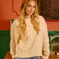 BiBi Checker Board Drop Shoulder Sweater - Farnelli
