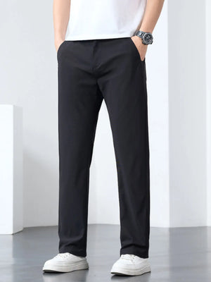 Men's Casual Straight-Leg Pants - Farnelli