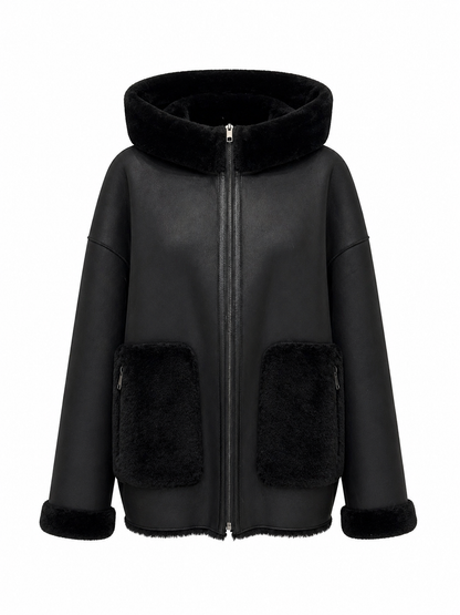 Reversible Faux Shearling Jacket
