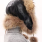 Genuine Racoon Fur Genuine Leather Hat