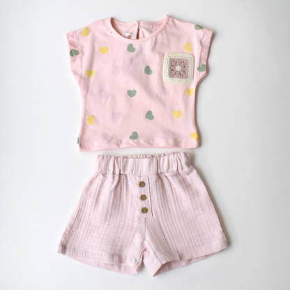 Heart Candy Girls Casual Set-2