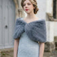 Grey Fur Wrap (Serena Gry05)