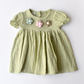 Summer Bloom Girls Cotton Dress - Farnelli