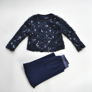 Winter Accordion Girls Casual Set - Farnelli