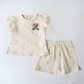 Hayley Heart Girls Casual Set - Farnelli