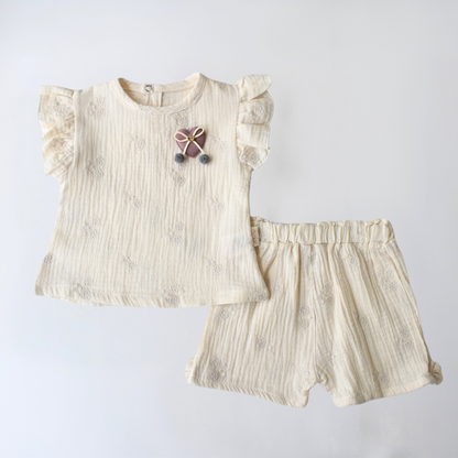 Hayley Heart Girls Casual Set-2