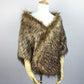 Brown Fur Shawl (Butterfly Brw02)