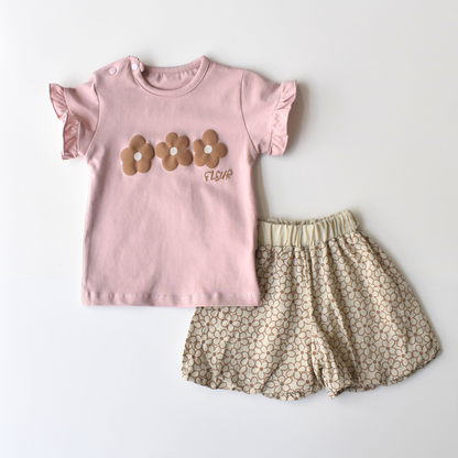 Bloom Babe Girls Casual Set - Farnelli