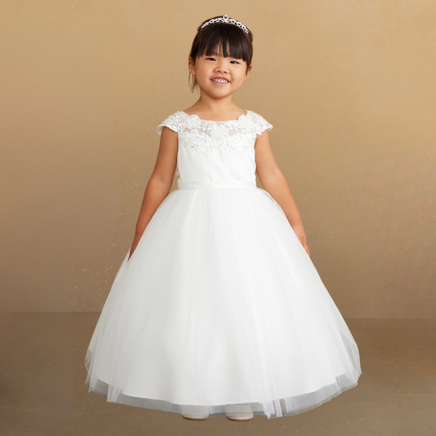 Enchanted Bloom Girls Formal Dress - Farnelli