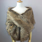 Brown Faux Fur Shawl (Lilian Brw03)