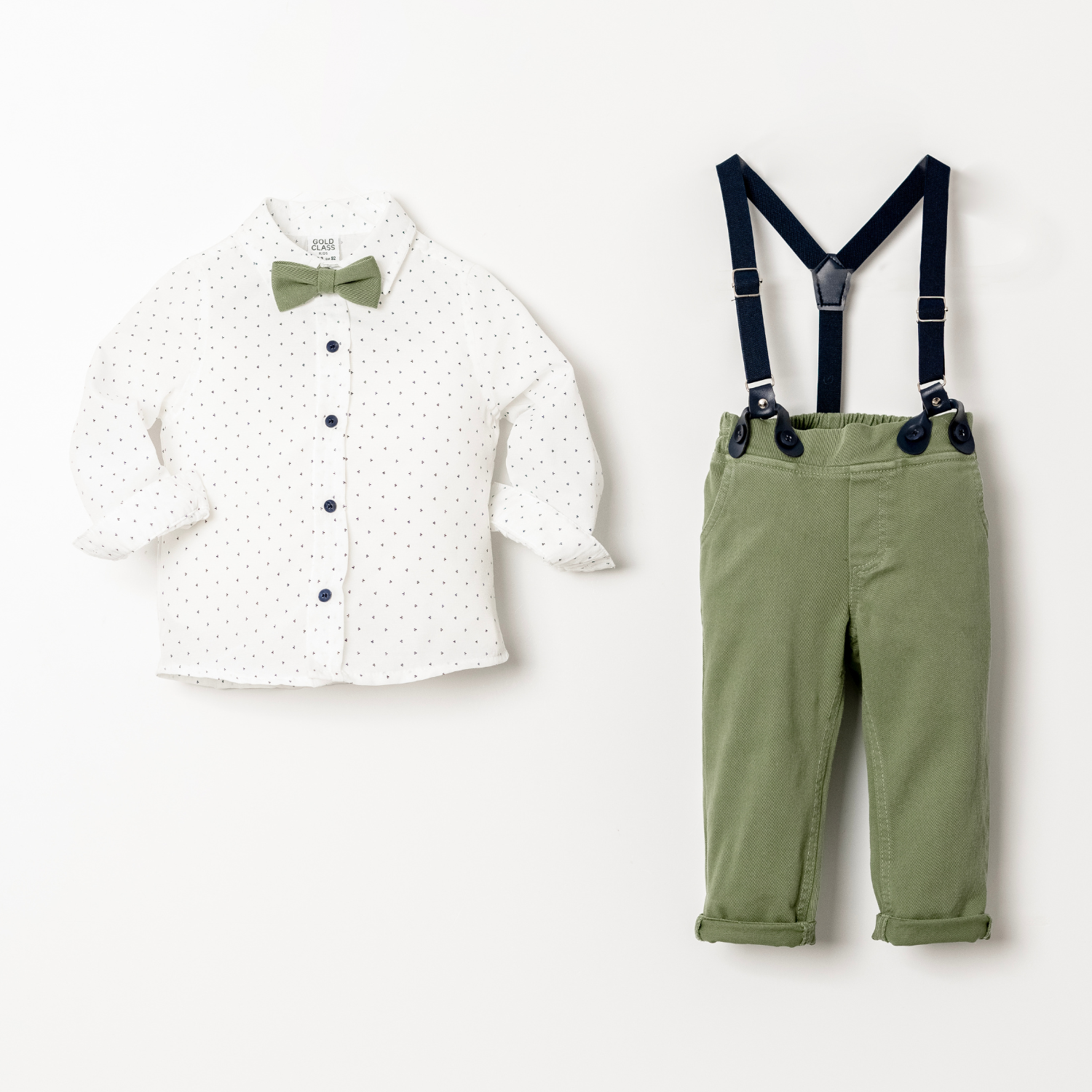 Mini Milo Formal Cotton Set-1