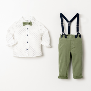 Mini Milo Formal Cotton Set-1