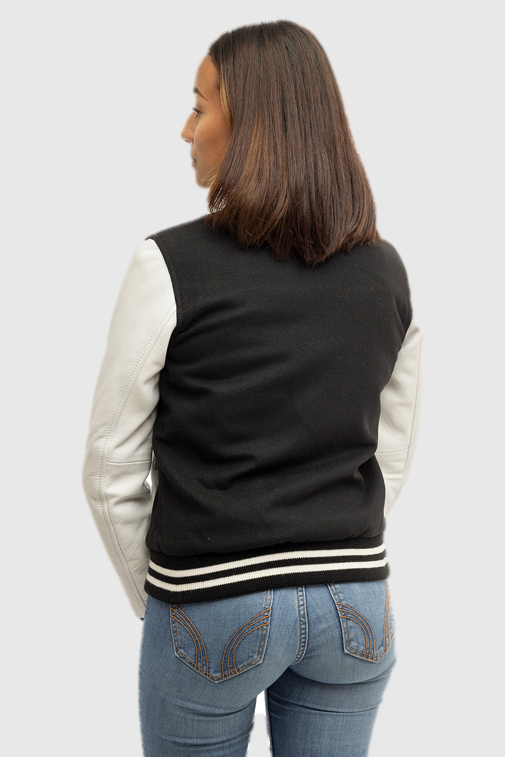 Sarah women's varsity jacket by Whet Blu NYC in a classic varsity style
