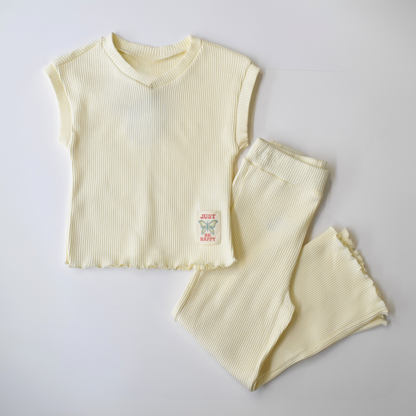 Sporty Class Girls Casual Set-0