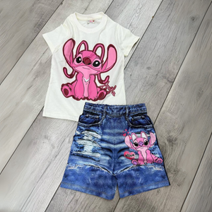 Ohana Outfit Girls Casual Set - Farnelli
