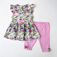 Wildflower Heart Girls Casual Set - Farnelli