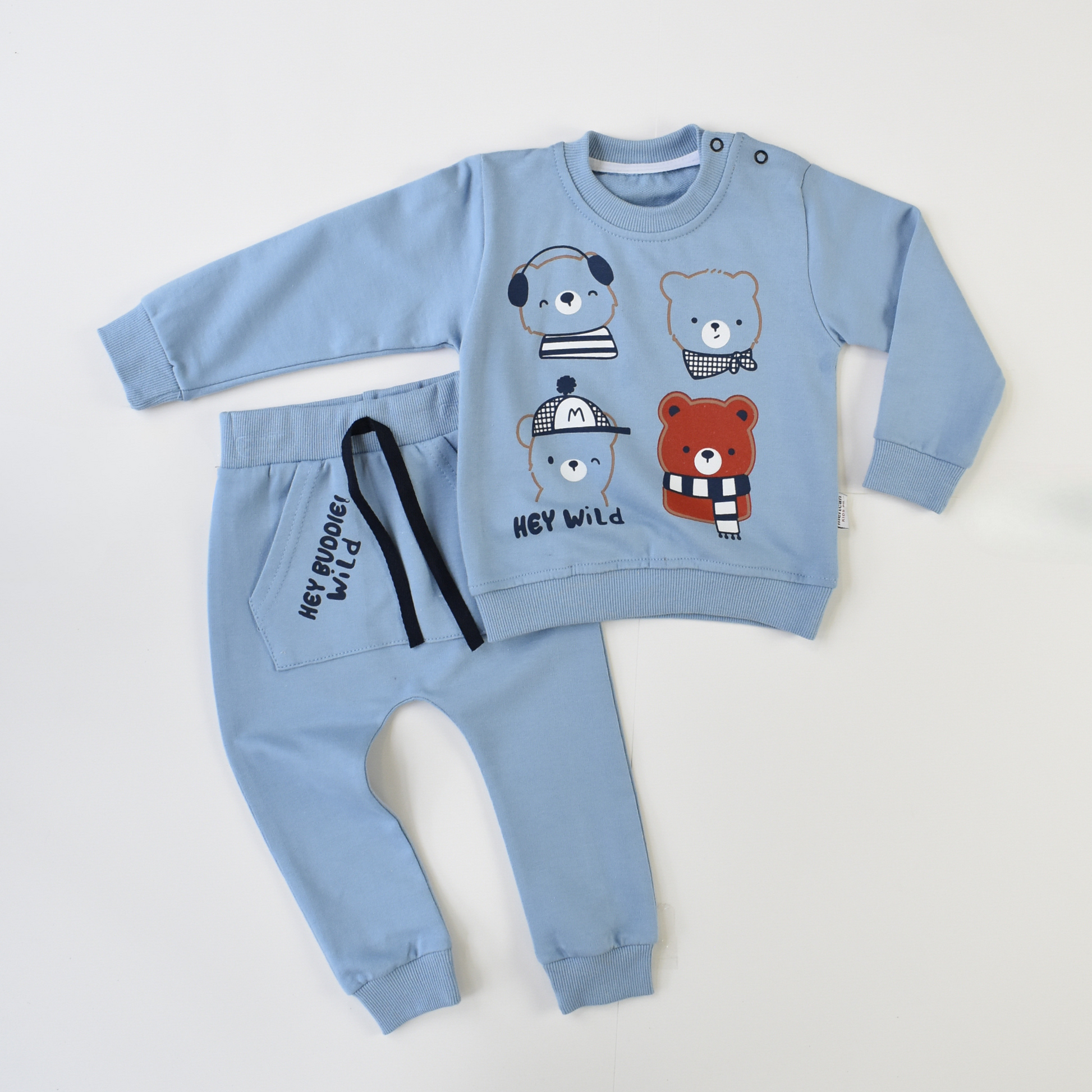 Hey Wild Baby Cotton Set-0