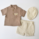Chill & Striped Casual Short Set-4