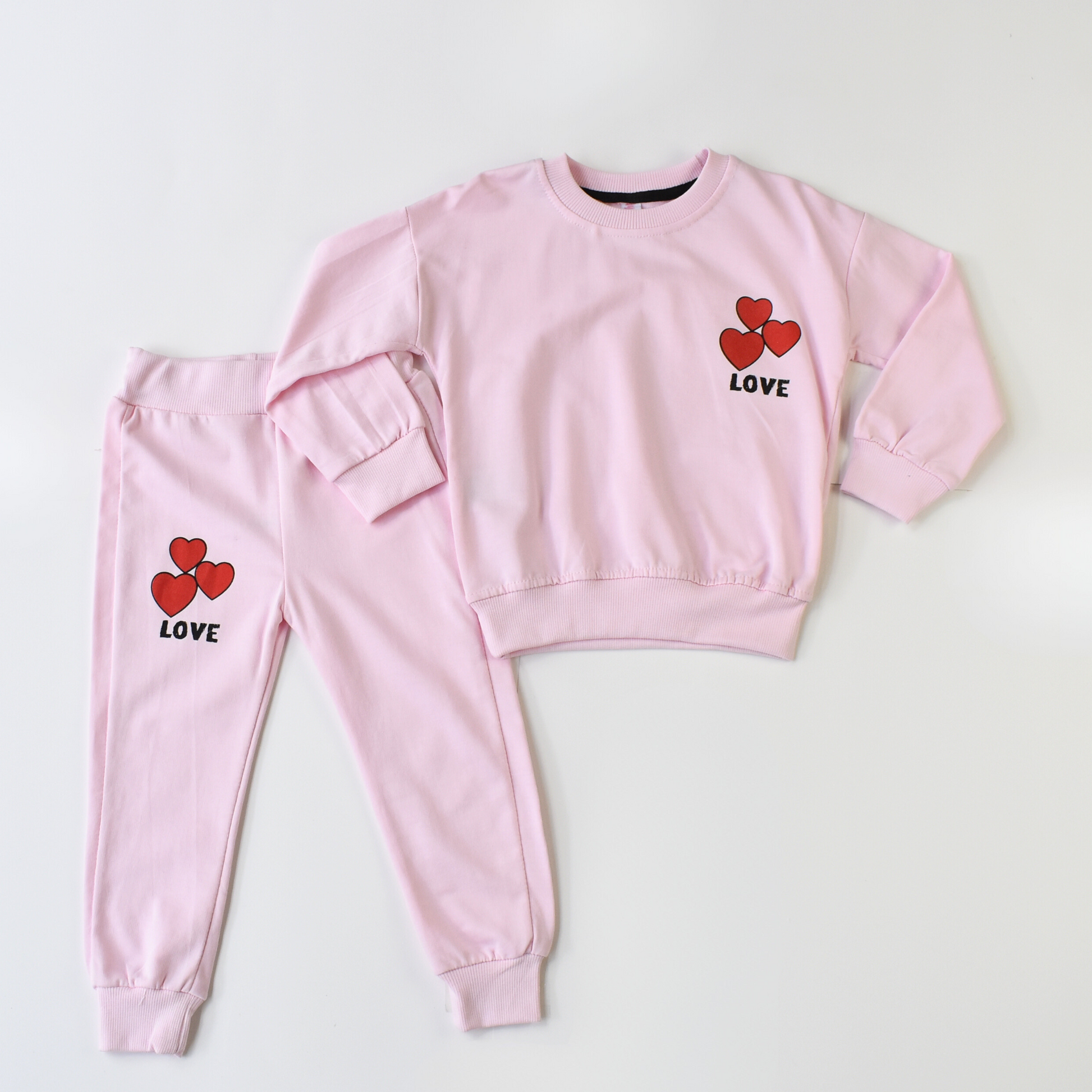 Heartfelt Love Girls Casual Set-0
