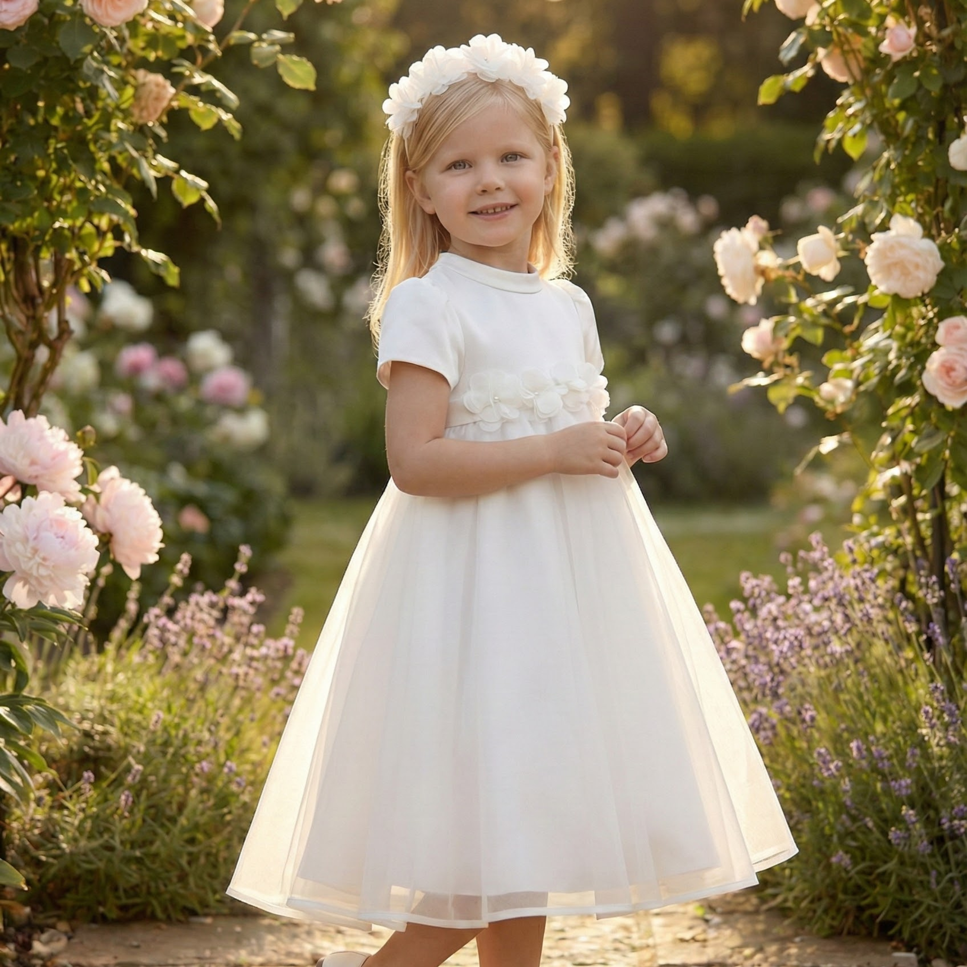 Arc of Light Girls Dress-0