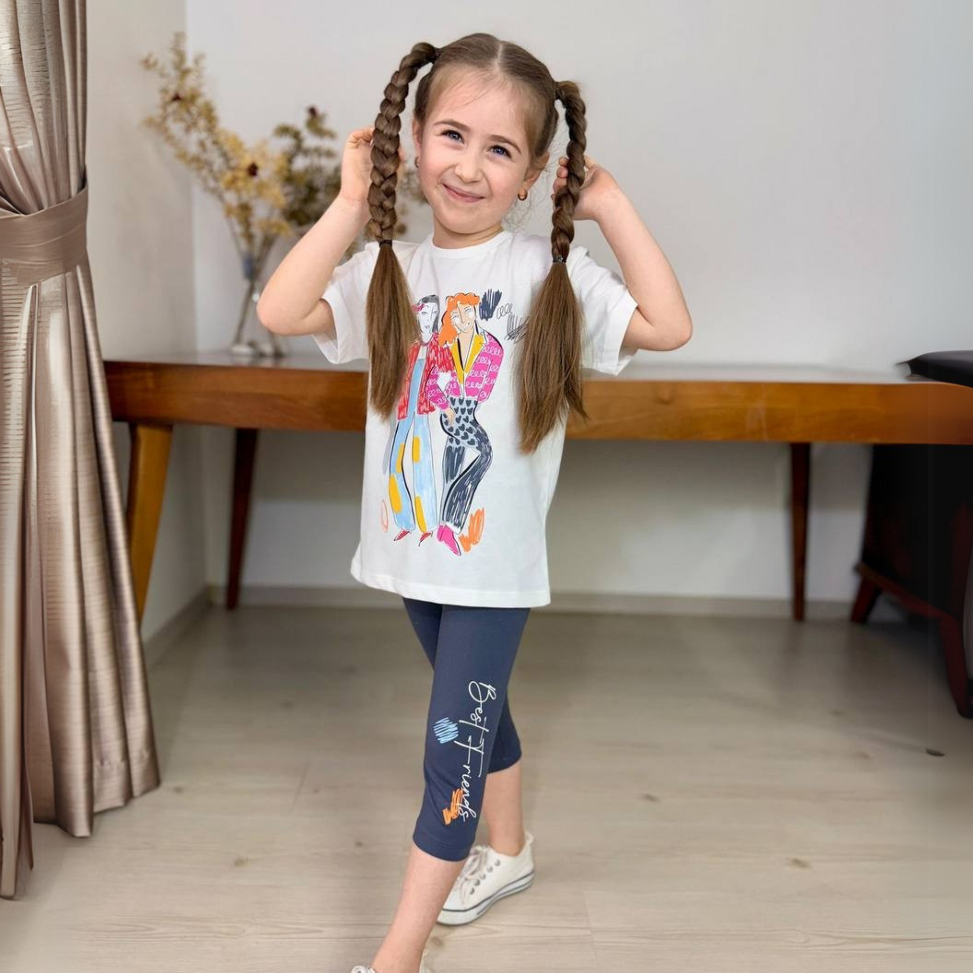 Fashion Fun Girls Leggings Set-1