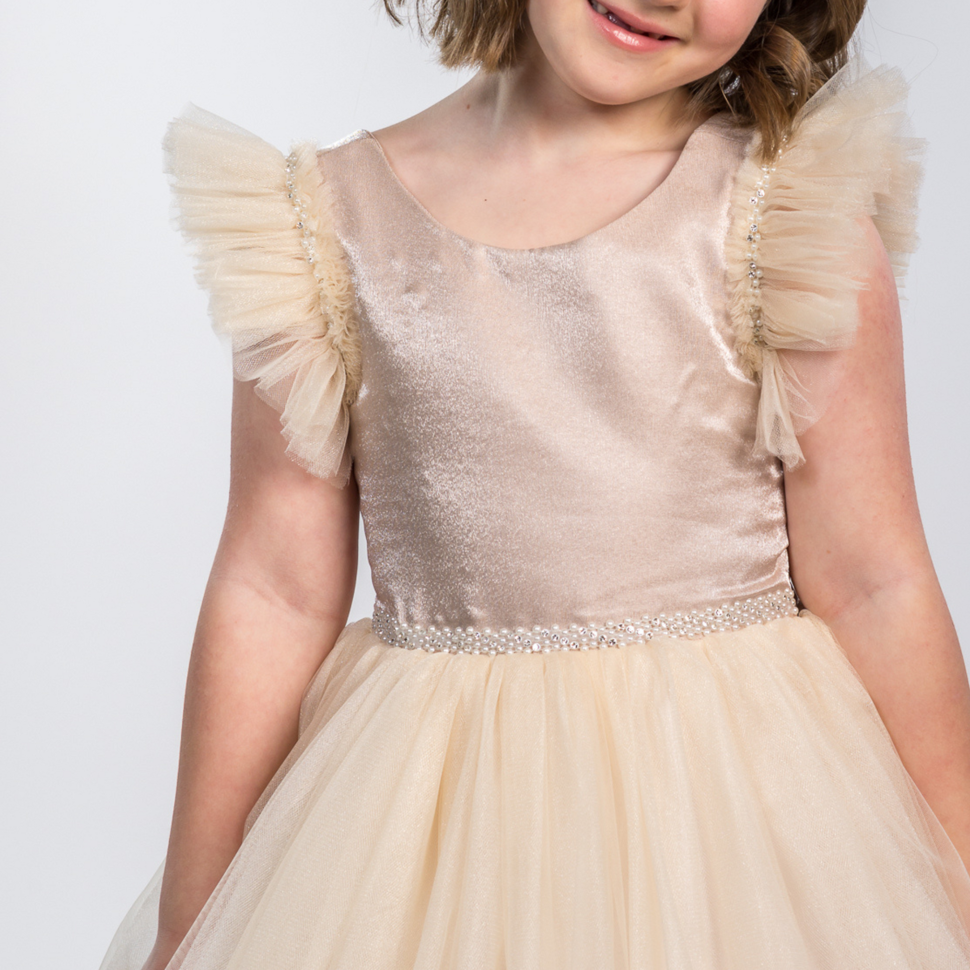 The Cutest Princess Girls Formal Dress-3