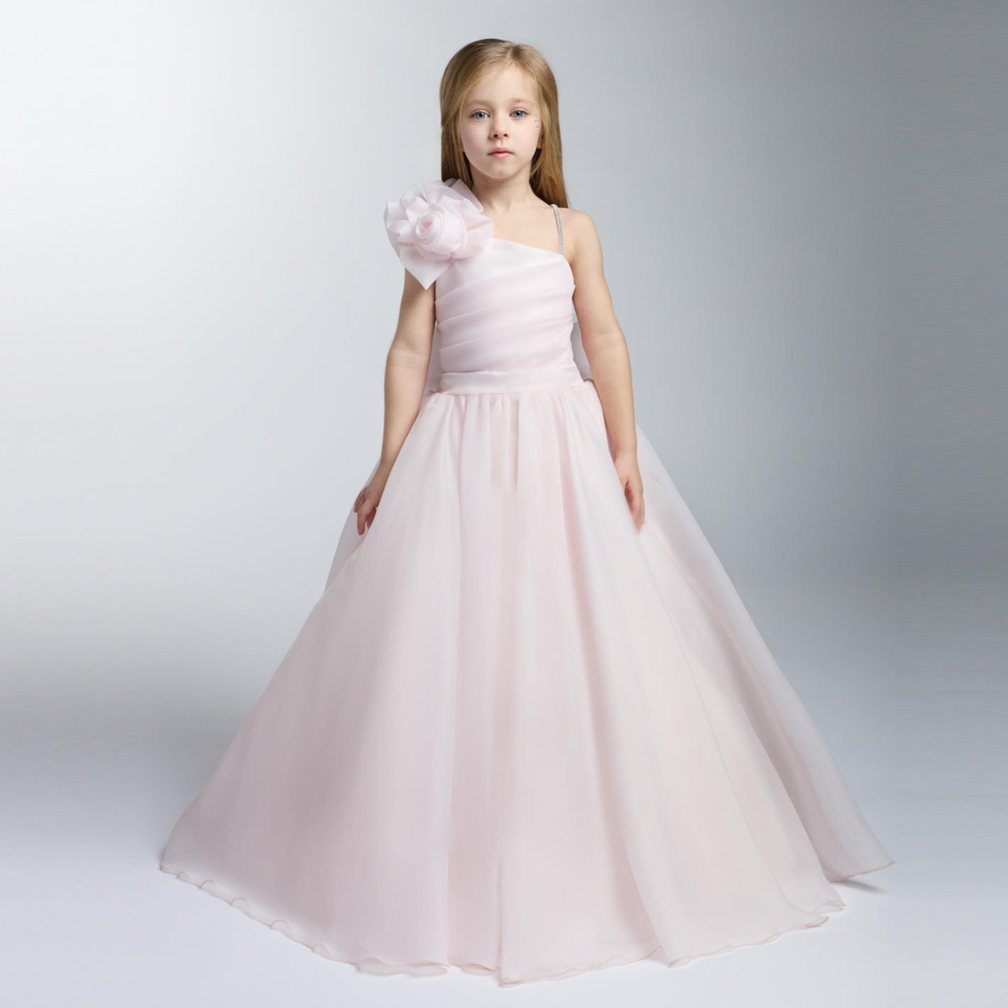 Majestic Bloom Girls Formal Dress-0