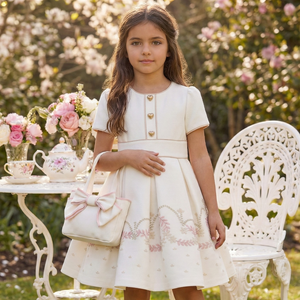 Soft Heart Girls Dress-0