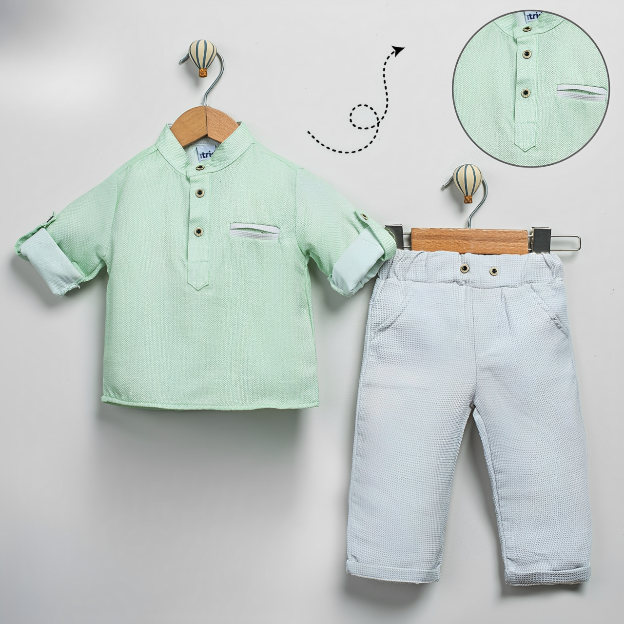 Mini Tourist Boys Casual Set-1