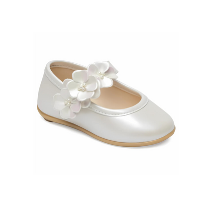 Pearl Petals Girls Formal Shoes-0