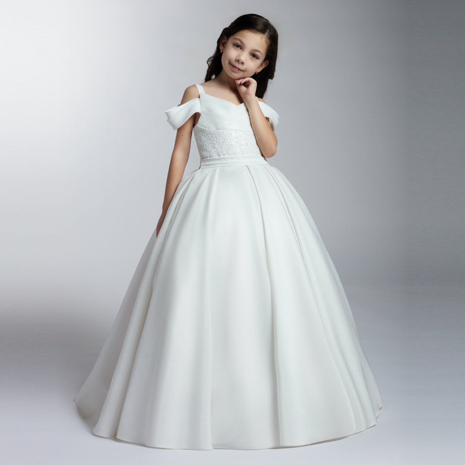 Heavenly Glow Girls Formal Dress-0