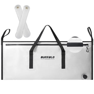 40x18" Insulated Fish Cooler Bag, Waterproof Zipper
