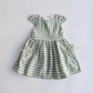 Sunshine Stripes Girls Cotton Dress - Farnelli