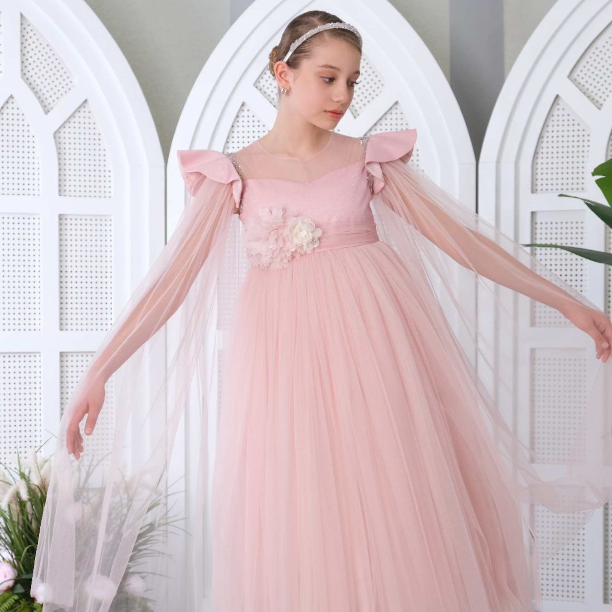 Enchanted Tulle Girls Formal Dress - Farnelli