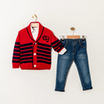 Varsity Boy Sweater Jeans Set - Farnelli