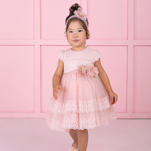 Sweet Vintage Formal Baby Dress - Farnelli