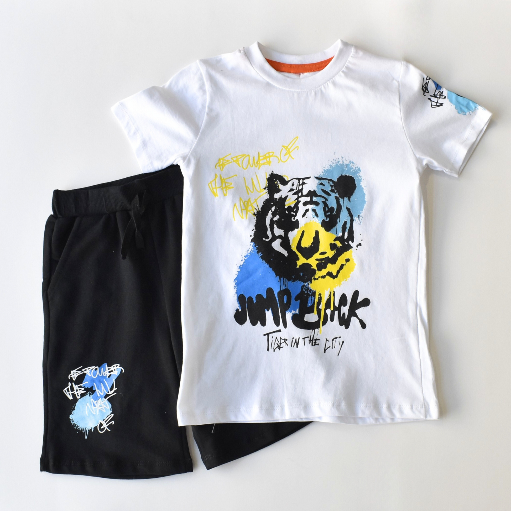 Jump Back Casual Short Set-1