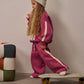 Mindset Tracksuit Magenta Set