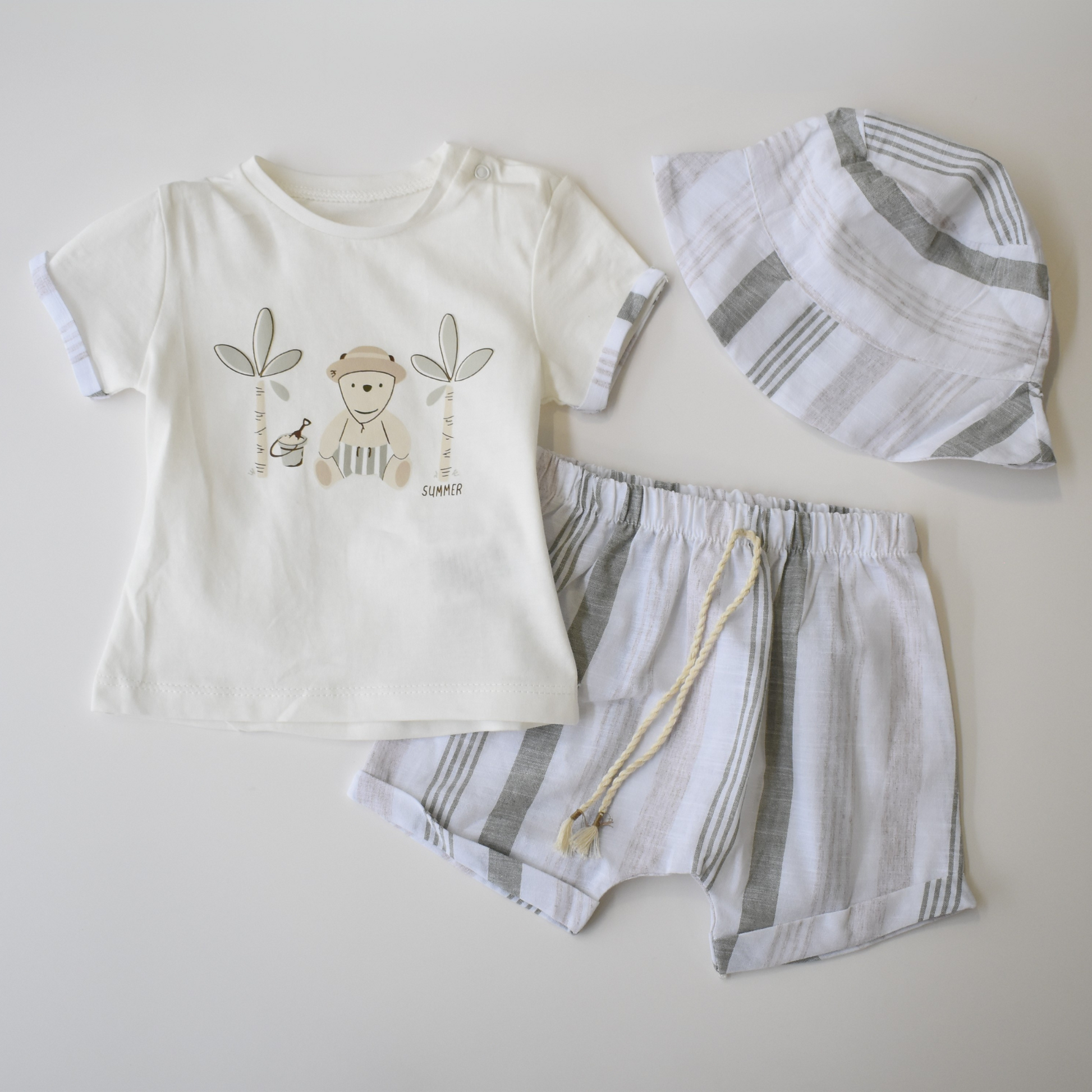 Baby Safari Unisex Short Set - Farnelli