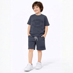 LA Bro Boys Shorts Set-0