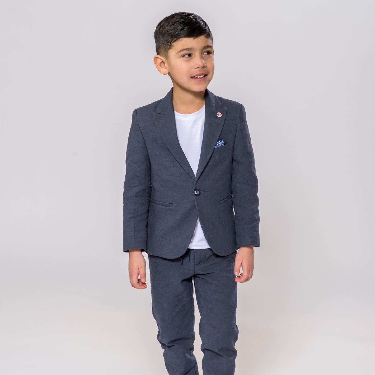 Linen Leo Boys Suit - Farnelli