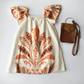 Tropical Isla Girls Linen Dress-2