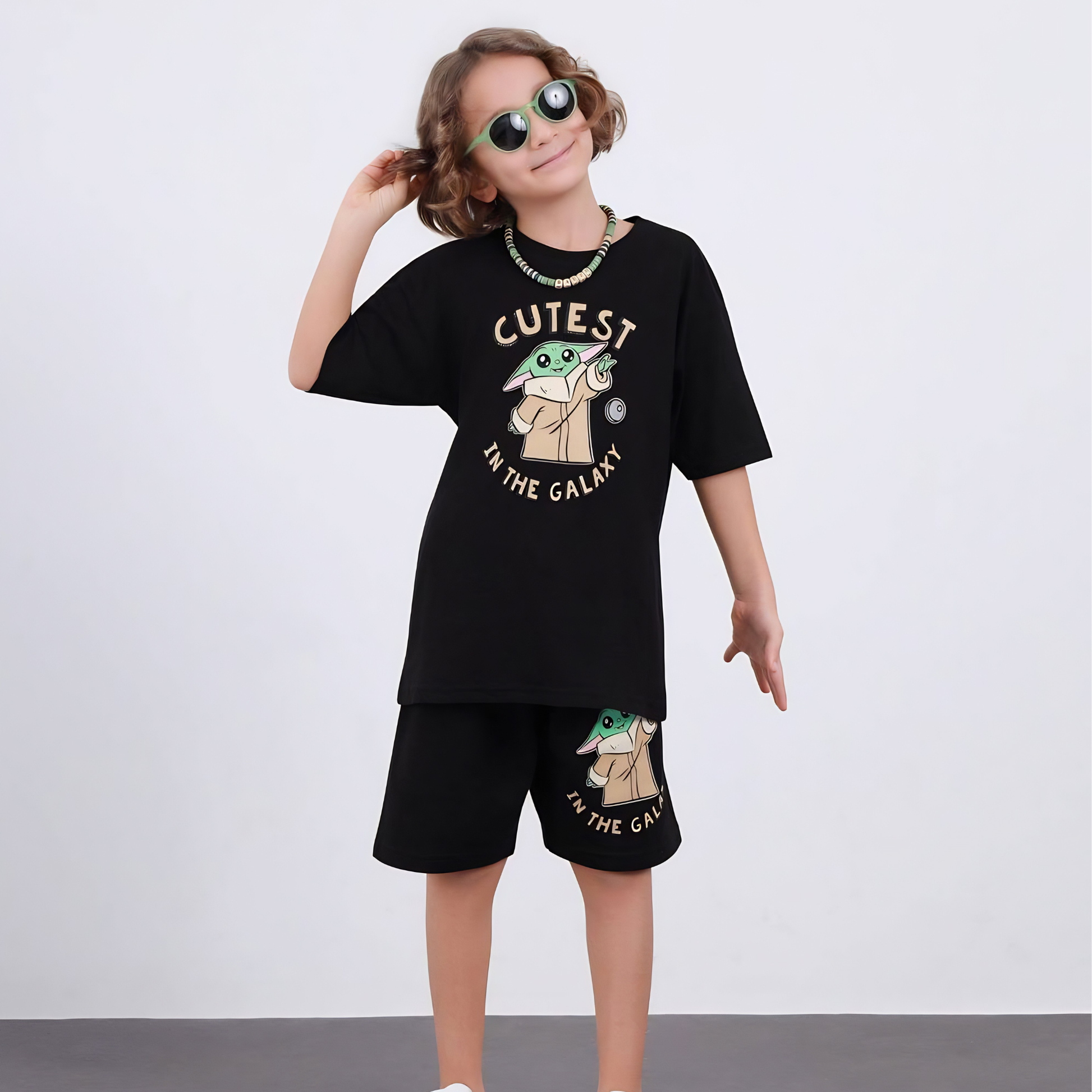 Space Bros Boys Shorts Set-3