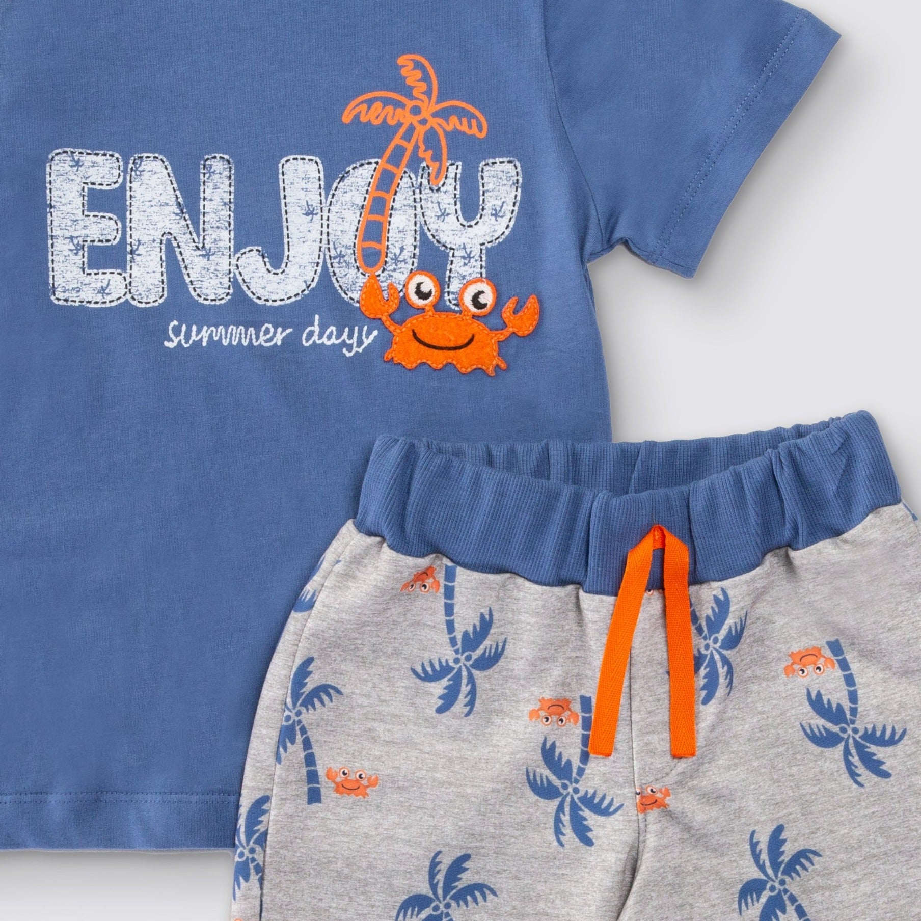 Tropical Joy Boys Casual Set - Farnelli