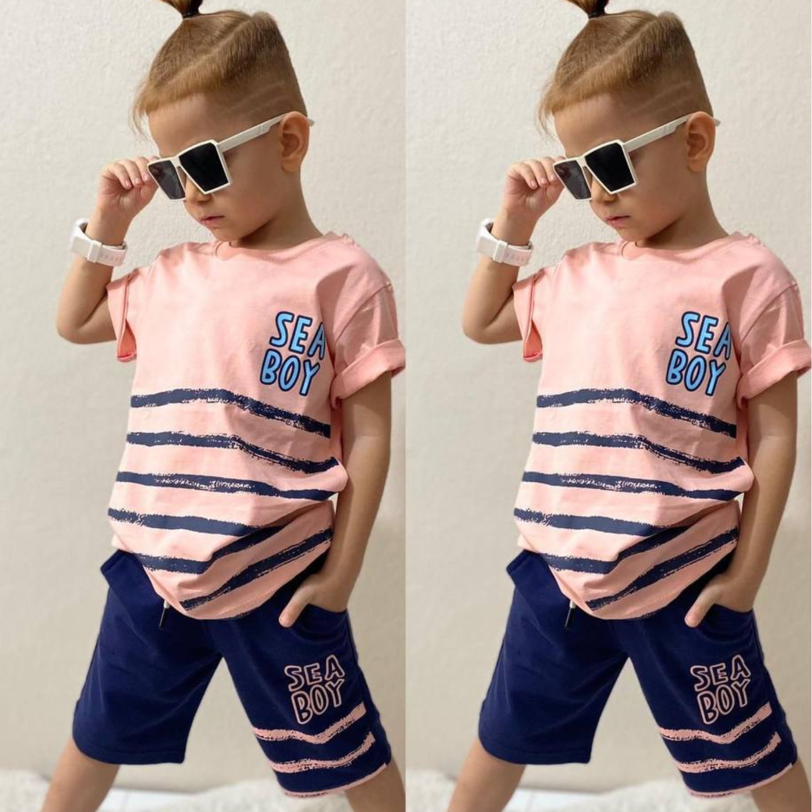 Sea Boys Shorts Set - Farnelli