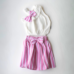 Linen Lily Girls Casual Set - Farnelli