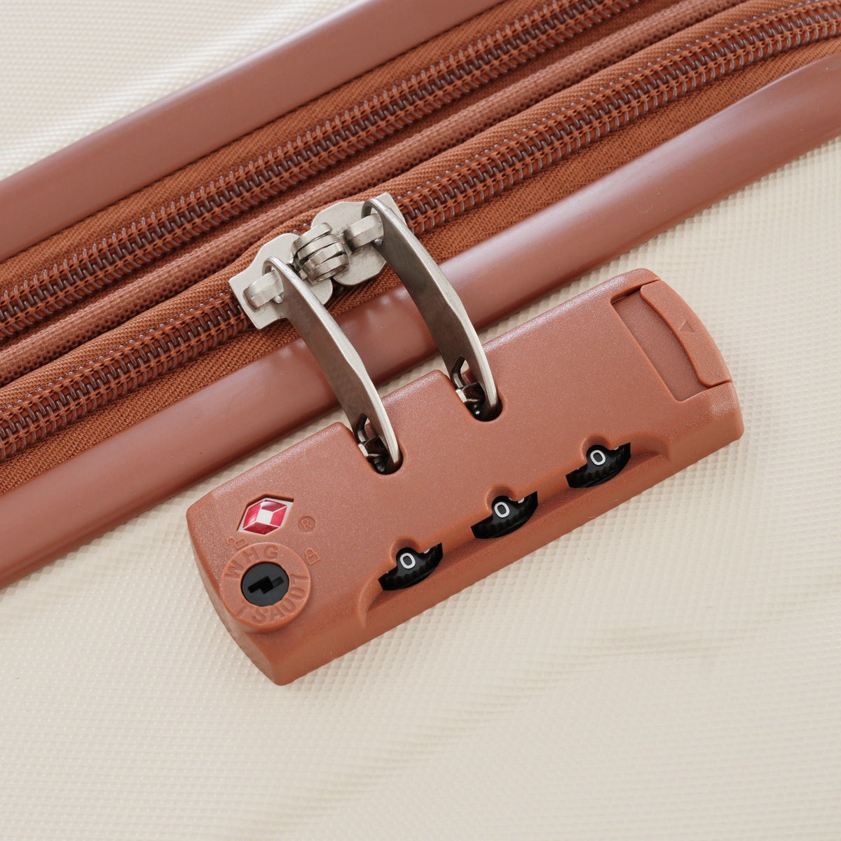 HouseOfZazla expandable 2-piece luggage set with TSA lock and spinner wheels in multiple colors