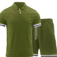 Men's Short Sleeve Polo and Shorts Set - Farnelli