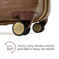 Snakeskin 3 Piece Expandable Classy Luggage Set-4